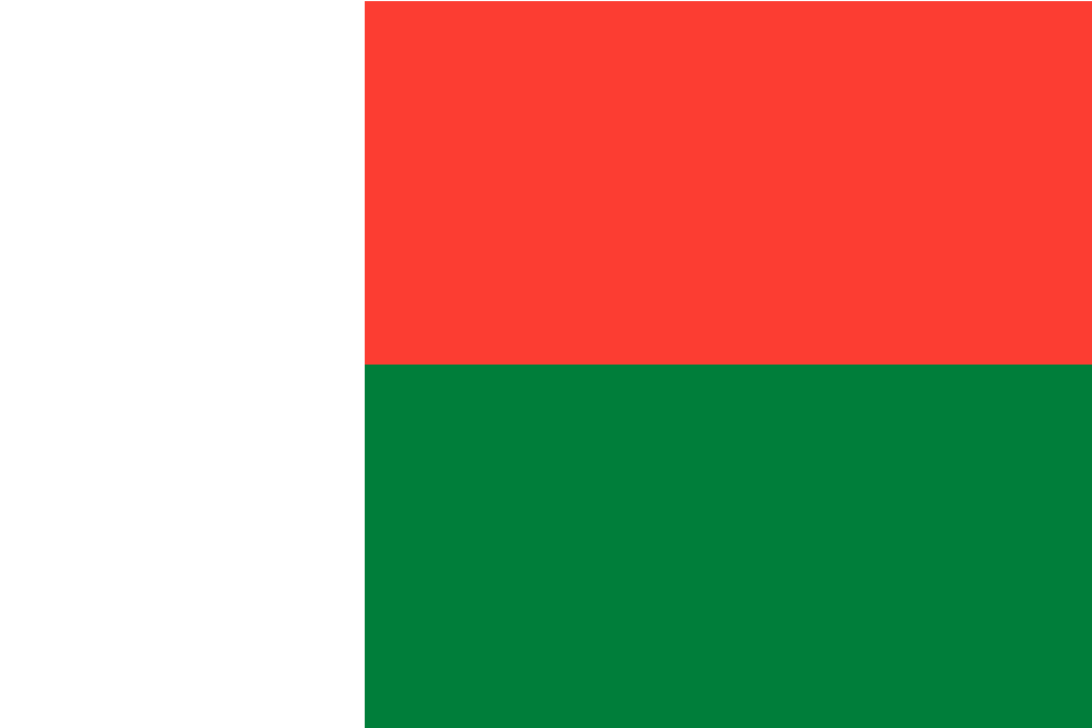 Madagascar National Flag