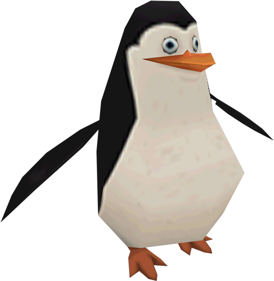 Madagascar Penguin Character3 D Model