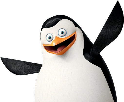 Madagascar Penguin Smiling