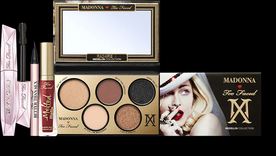 Madonna Too Faced Merchbar, HD Png Download PNG image with a transparent background, free high-resolution download