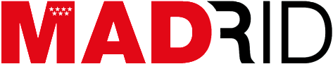 Madrid City Logo Red PNG with transparent background