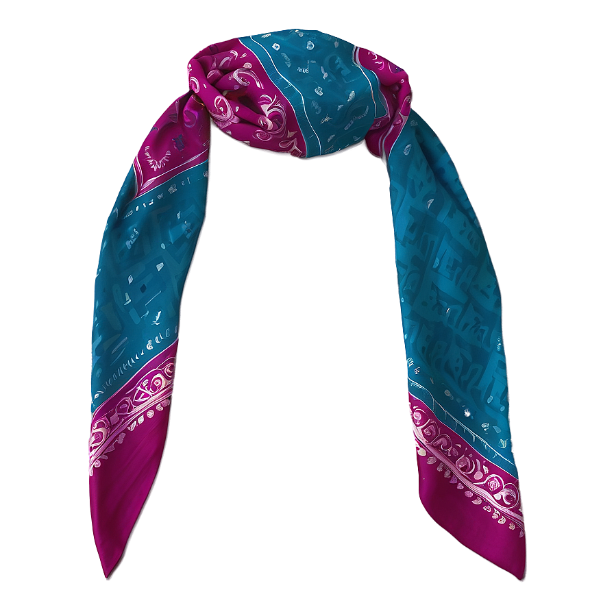 Magenta Bandana Scarf Png Xgk34