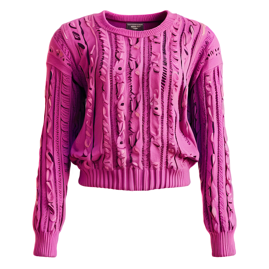 Magenta Pink Sweater Png 88