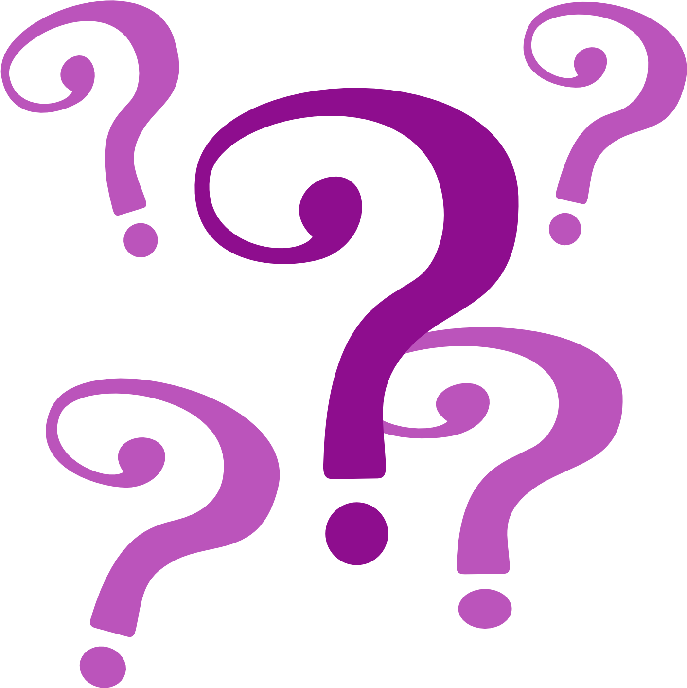 Question Marks Clipart, HD Png Download PNG with transparent background