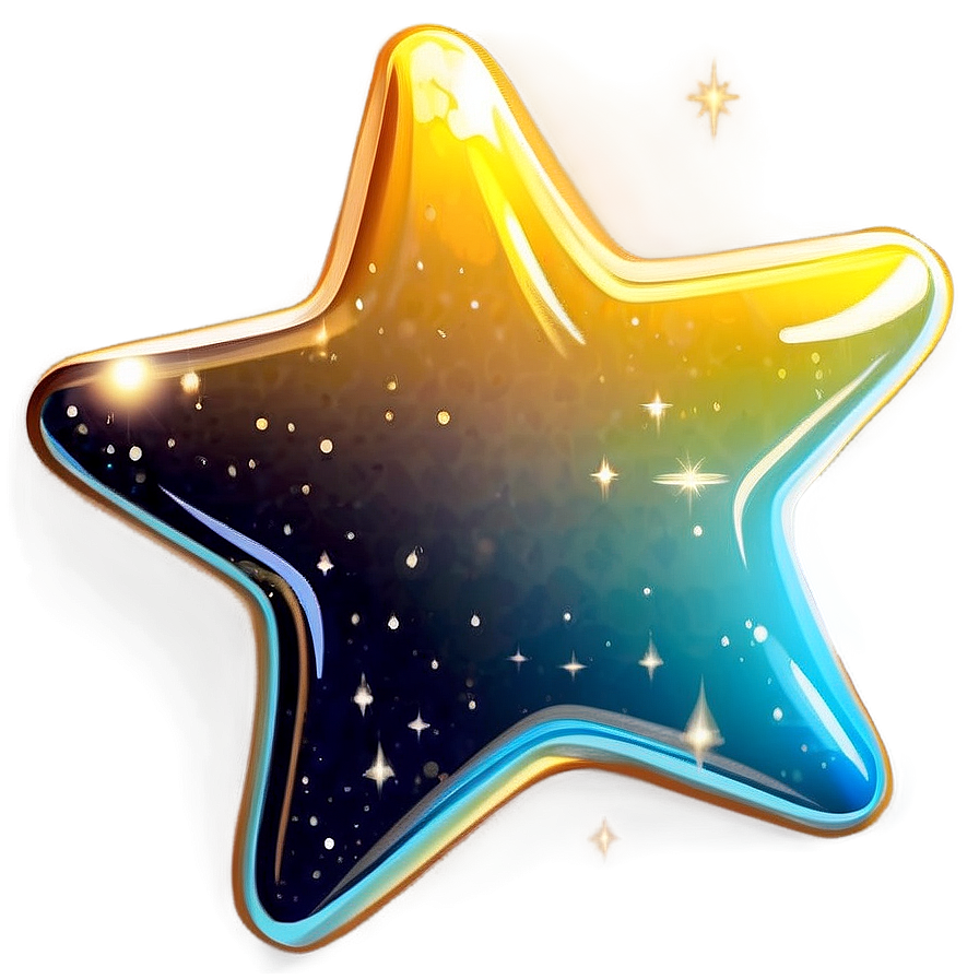 Magic Cartoon Star Png 06132024