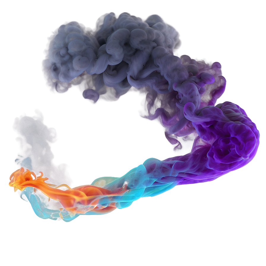 Magic Color Smoke Trail Png Yyx