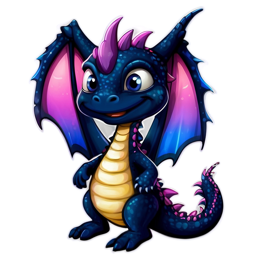 Magic Cute Dragon Png Qlj33