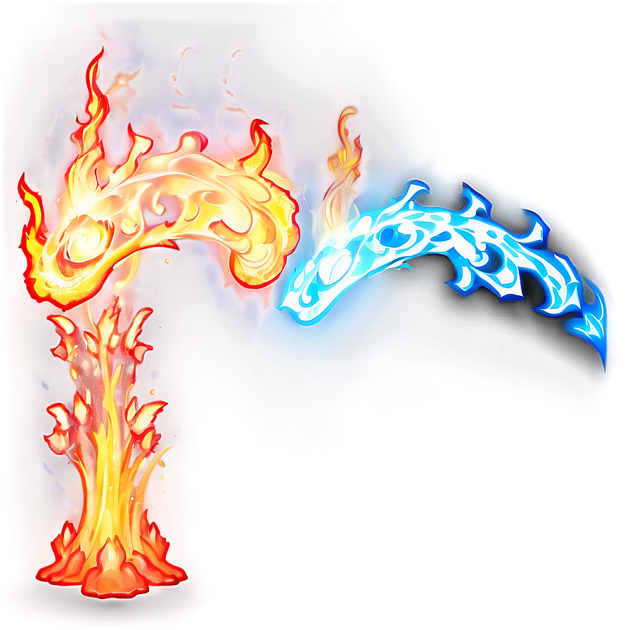 Magic Fire Spell Png B