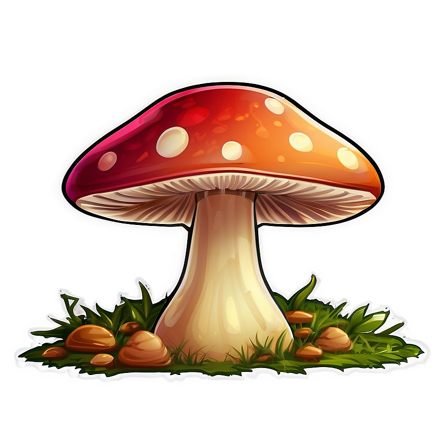 Magic Mushroom Cartoon Png Osp