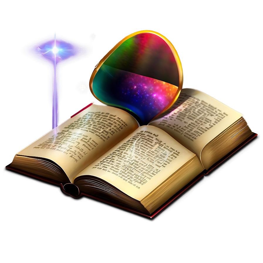 Magic Open Book PNG aou24 PNG with transparent background