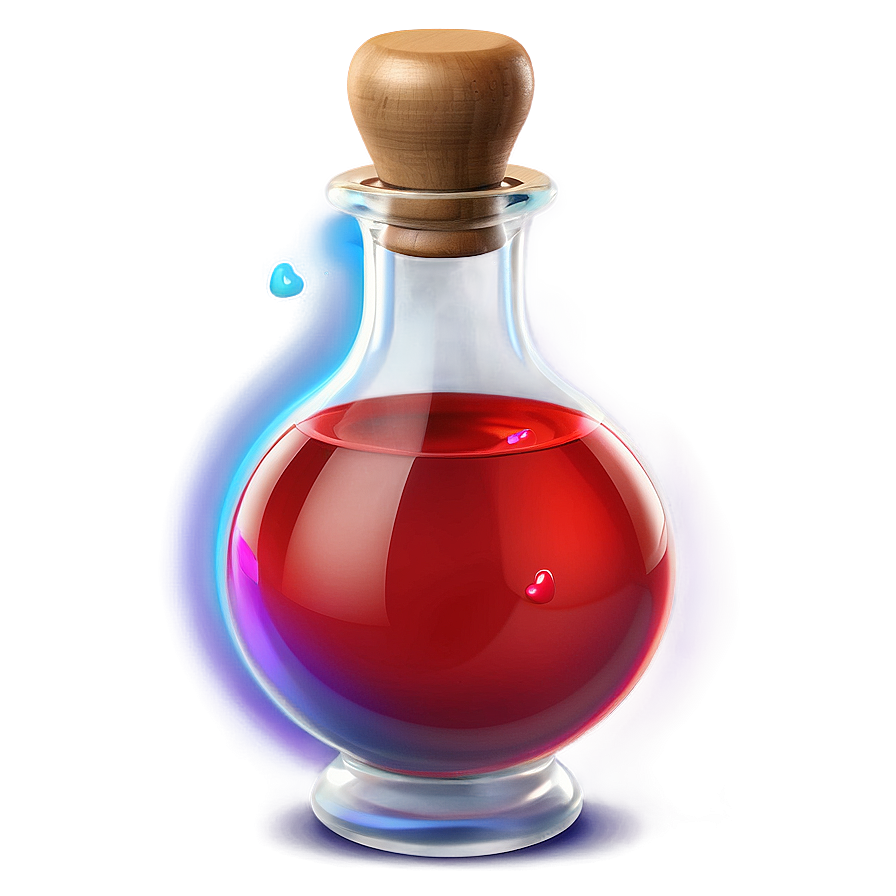 Magic Potion Bottle Fantasy Png Vsq