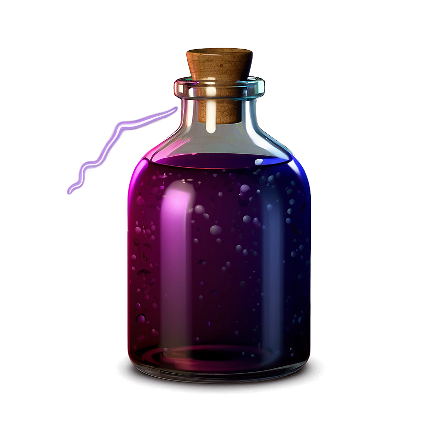 Magic Potion Bottle Png 06132024