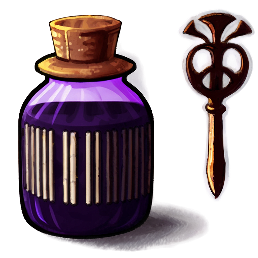 Magic Potion Bottle PNG hjj52 PNG with transparent background