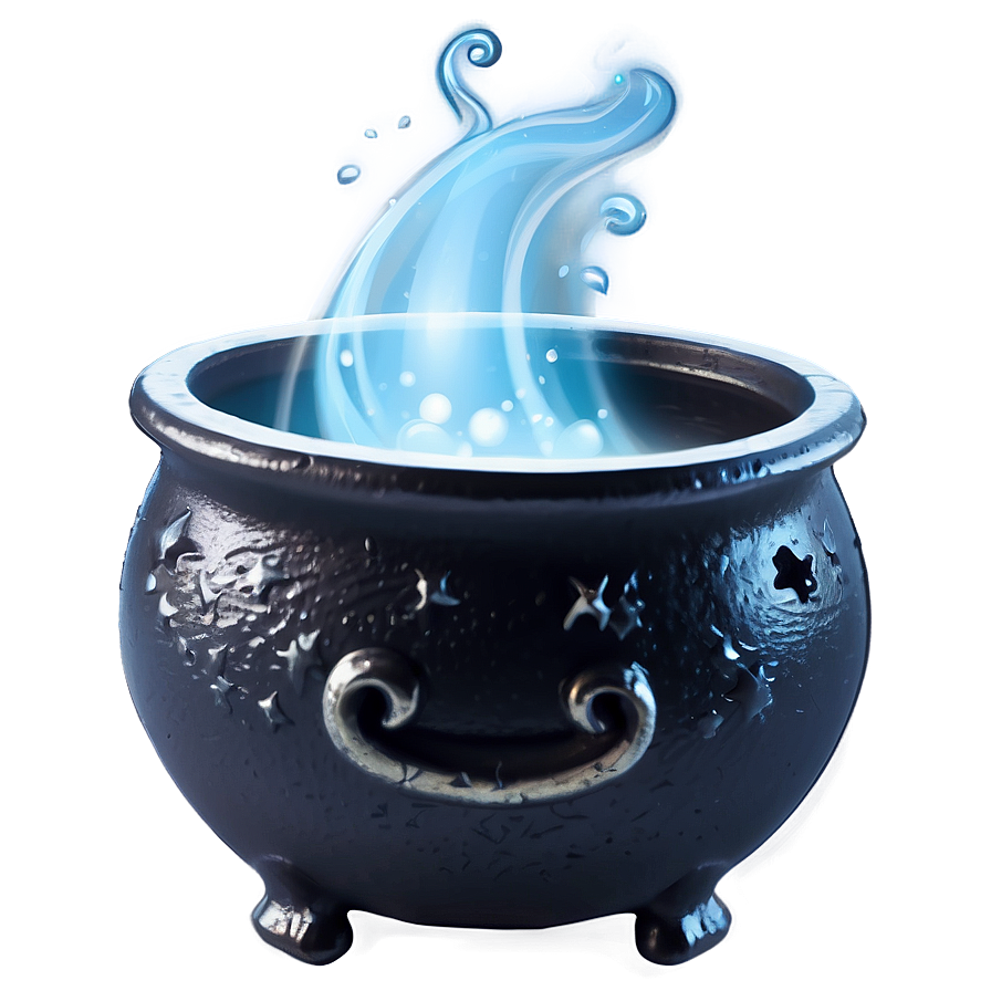 Magic Potion Cauldron Png 05242024