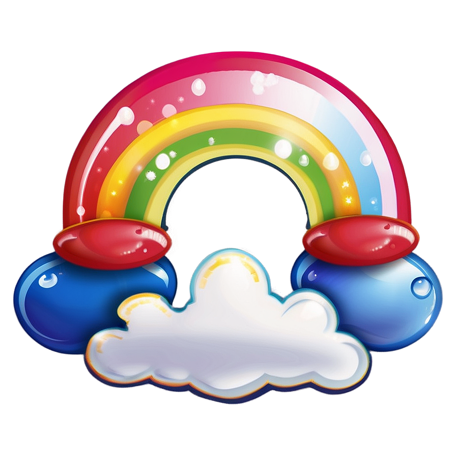 Magic Rainbow Emoji Png 06272024