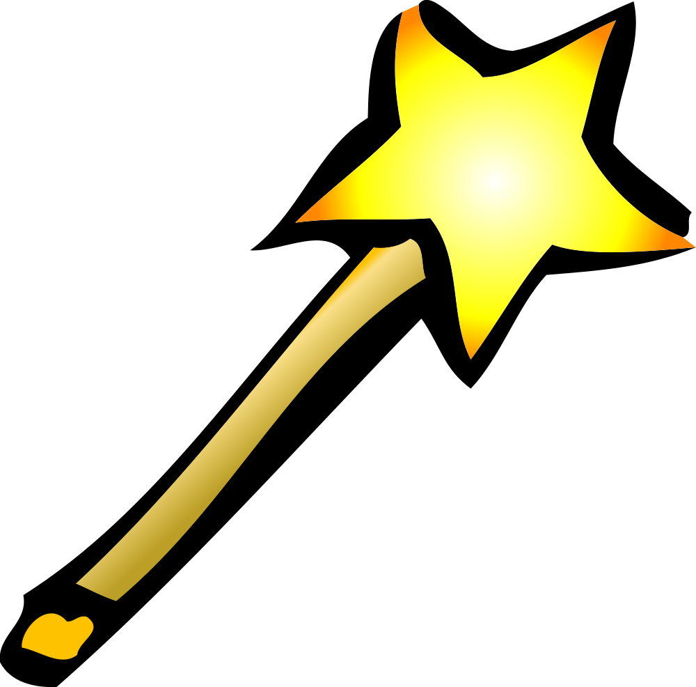 Wand Icon - Clip Art Of Wand, HD Png Download PNG image with a transparent background, free high-resolution download