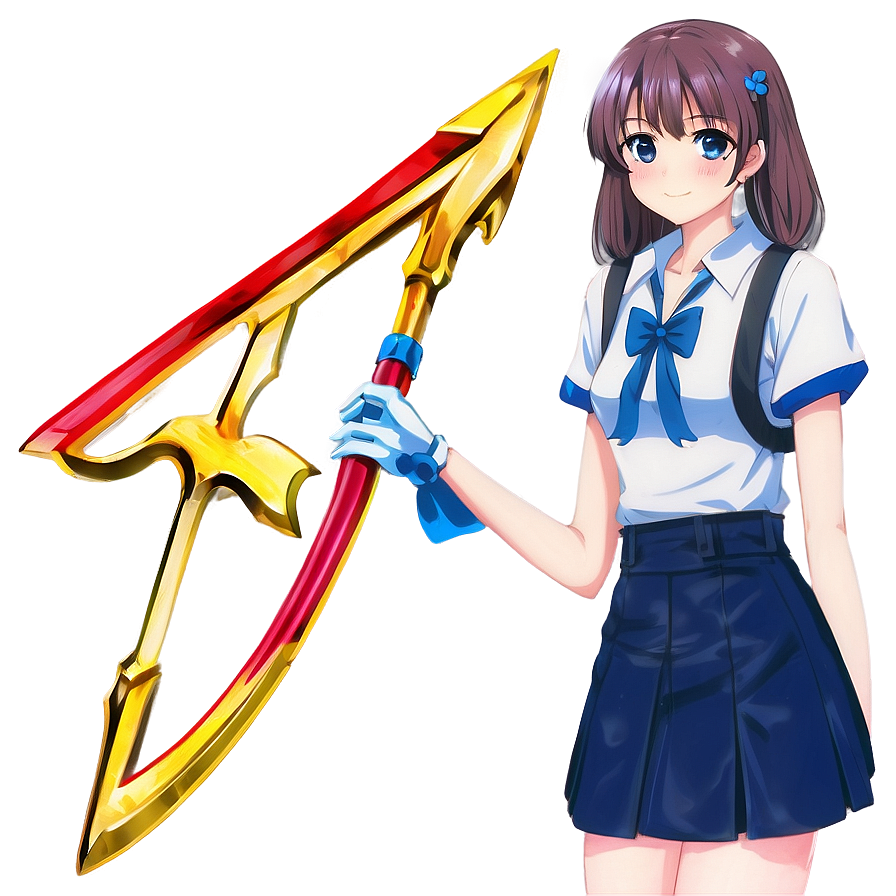 Magical Anime Girl PNG 05032024 PNG with transparent background
