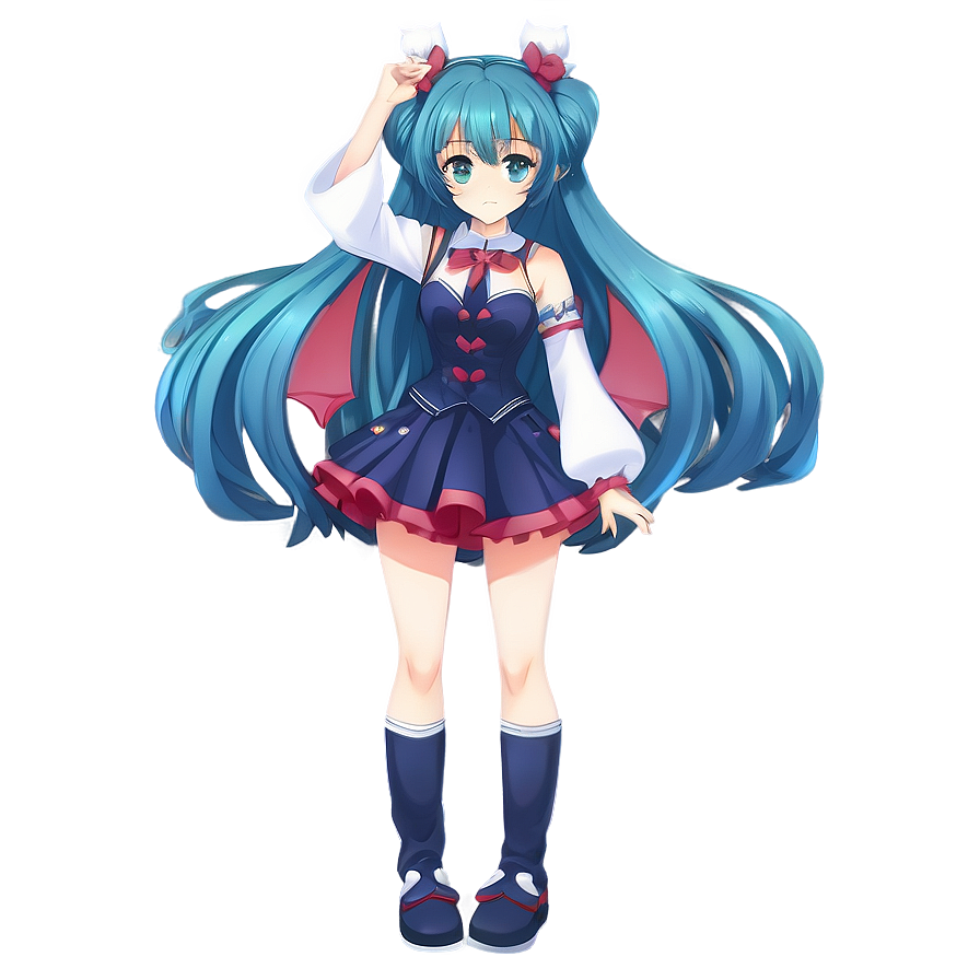 Magical Anime Girl PNG qof17 PNG with transparent background