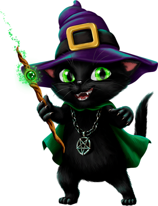 Chat Noir Png, Tube Halloween - Black Cat, Transparent Png PNG image with a transparent background, free high-resolution download