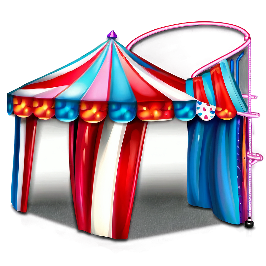 Magical Carnival Tent Setup Png Ktf