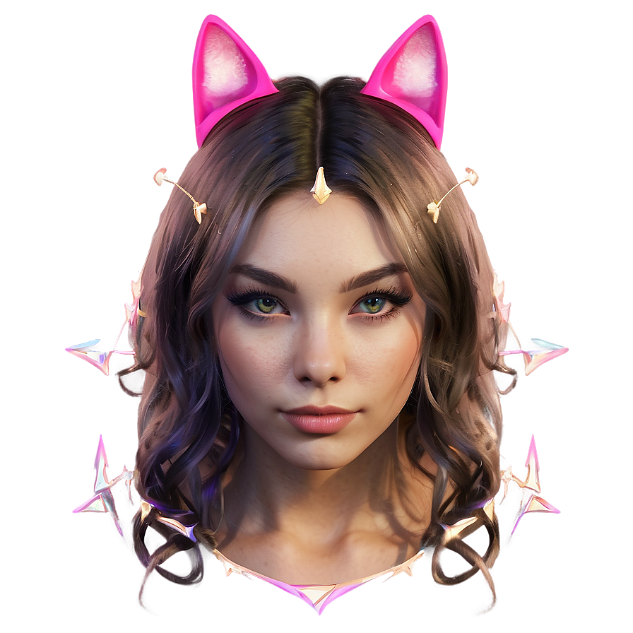 Magical Cat Ears Fantasy Png Gsp93