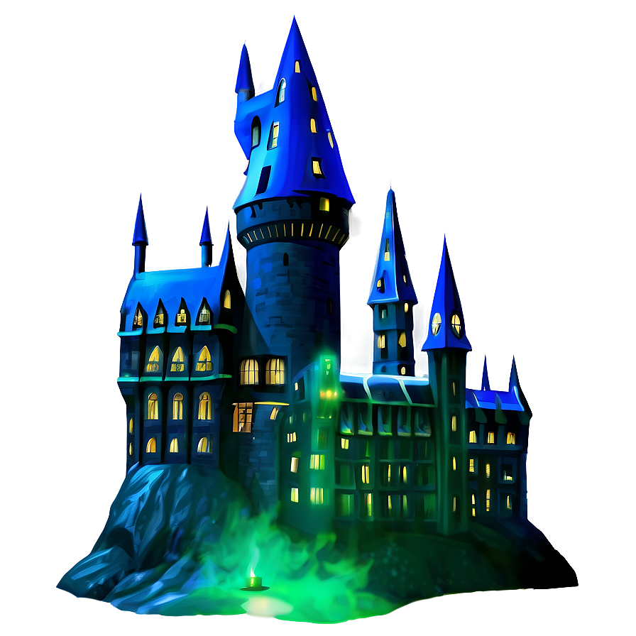 Magical Christmas At Hogwarts Png Iuc82