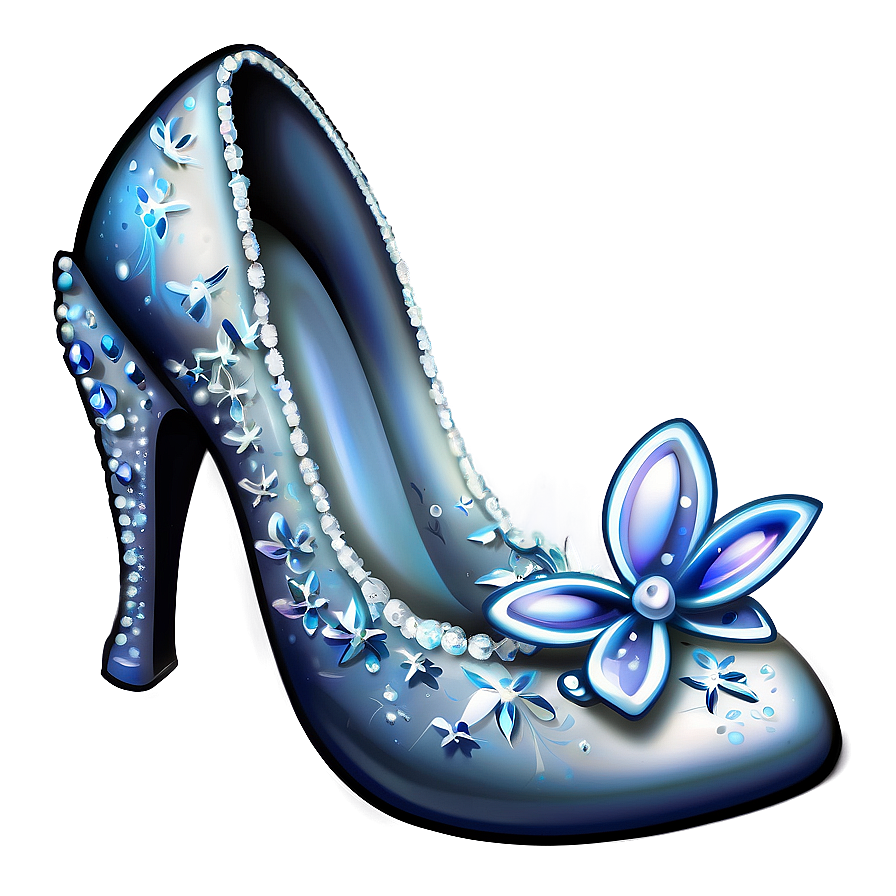 Magical Cinderella Shoe Png 06292024