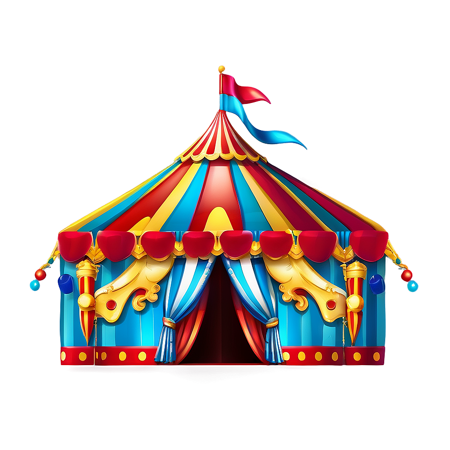 Magical Circus Tent Scene Png 54