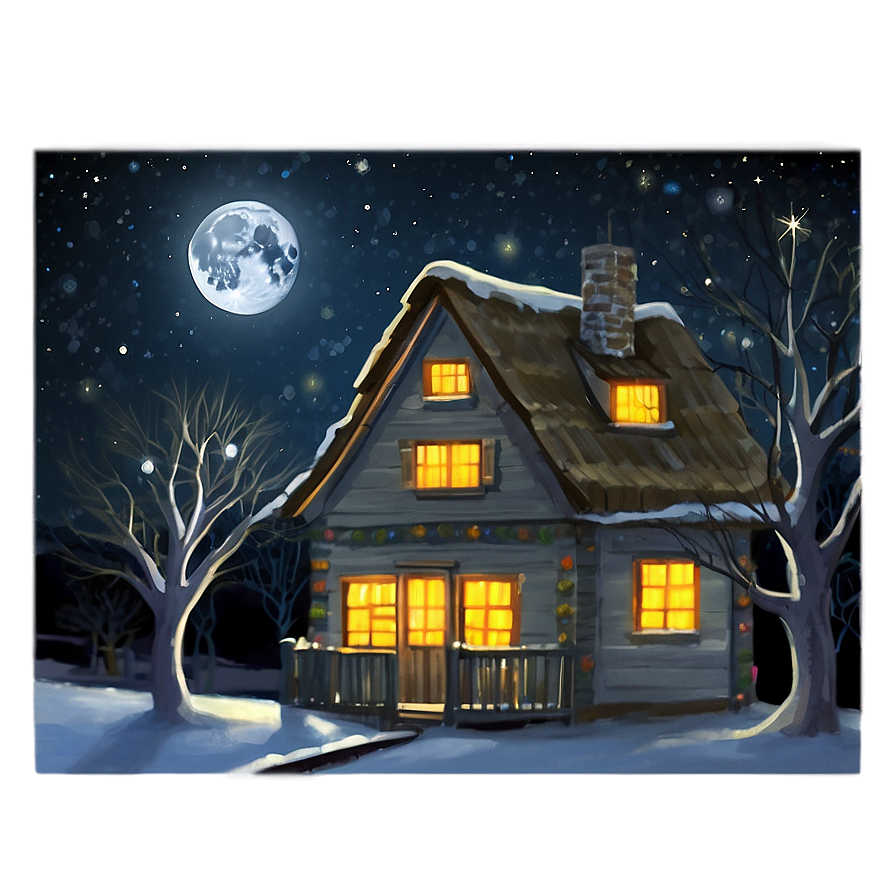 Magical December Night Png 84