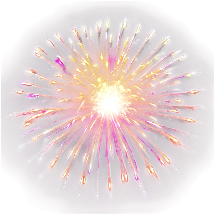 Magical Fireworks Png Qst14