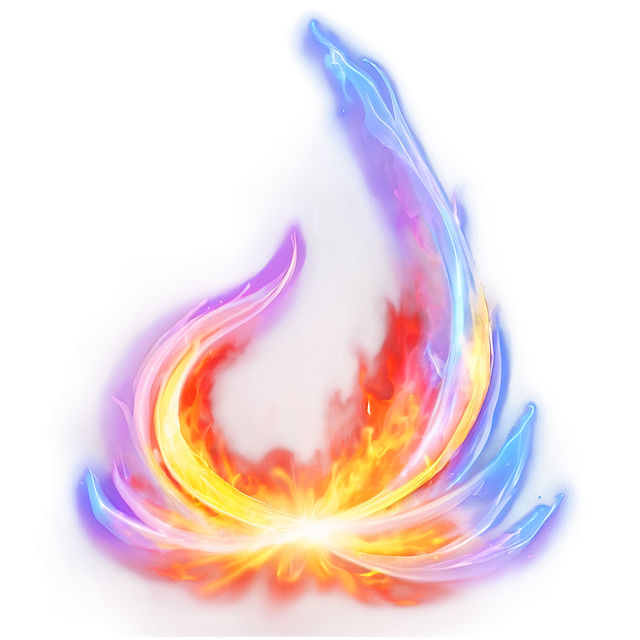 Magical Flame Effect Png 06272024