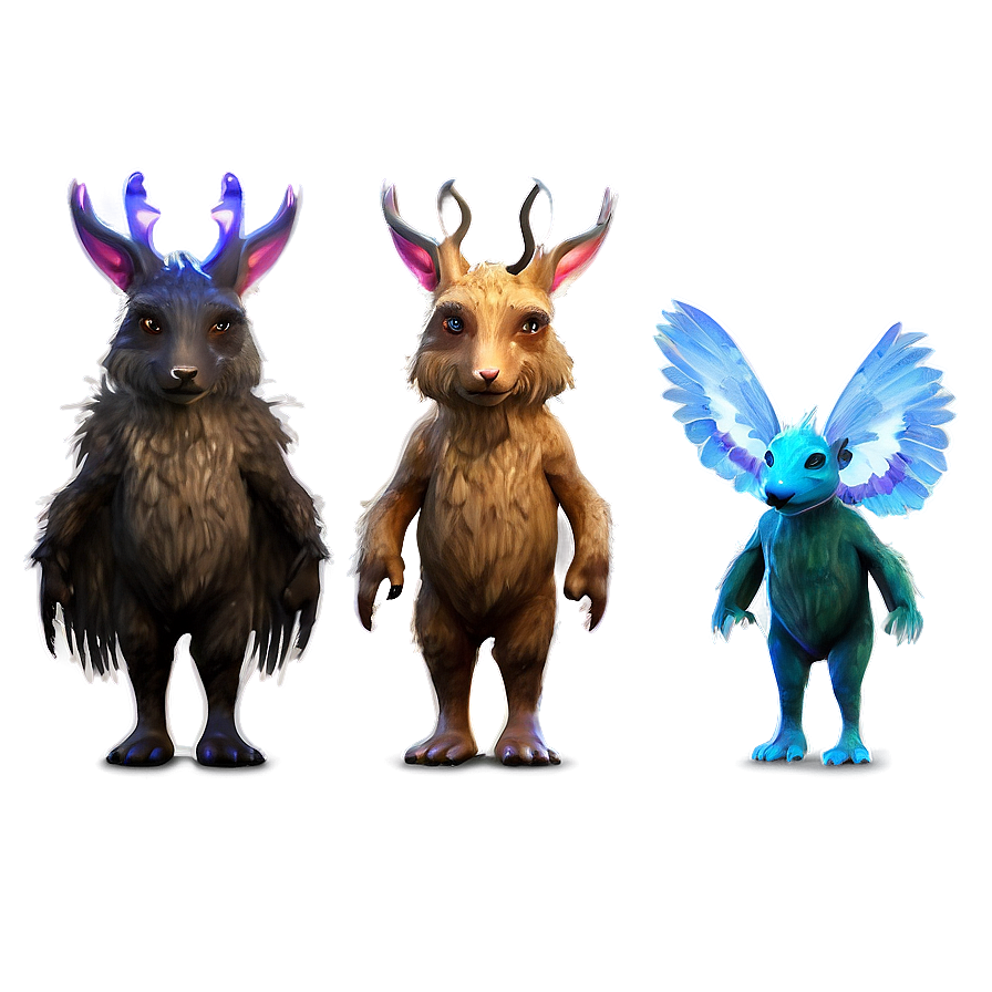 Magical Forest Creatures Png Lvn