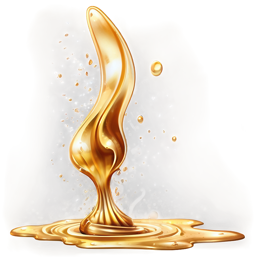 Magical Gold Dust Splash Png 06282024