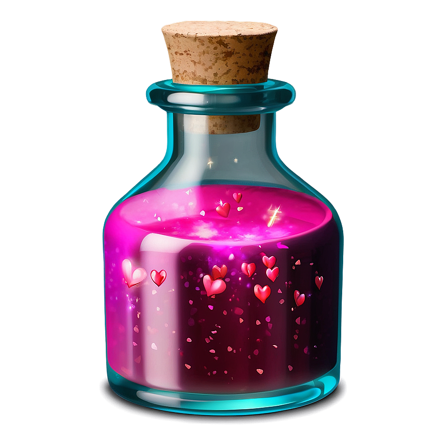 Magical Love Potion Bottle Png Lly96