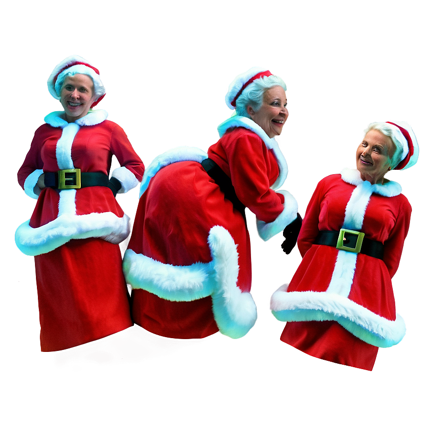 Magical Mrs Claus Scene Png 81