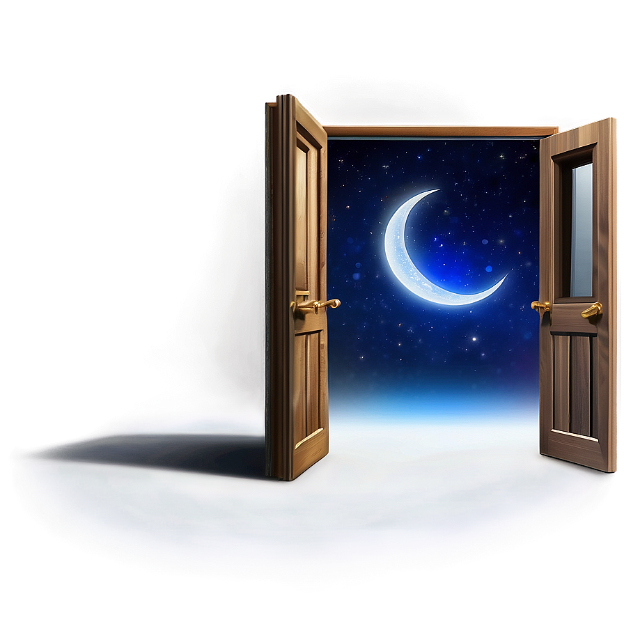 Magical Open Door Scene Png 69