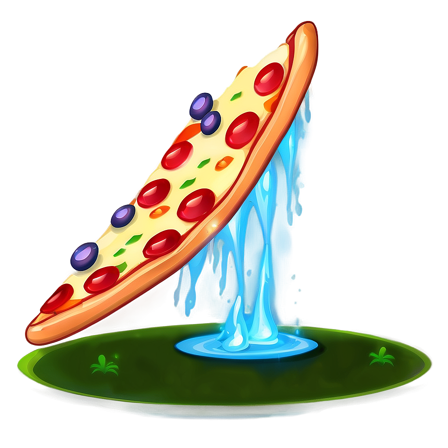 Magical Pizza Cartoon Adventure Png Nrw52