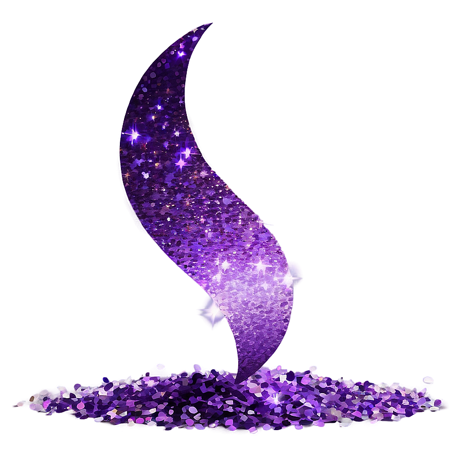 Magical Purple Glitter Png Myo3