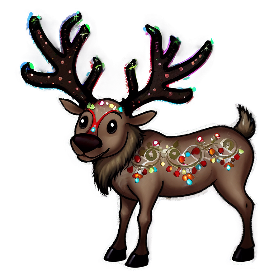 Magical Reindeer Png 05212024