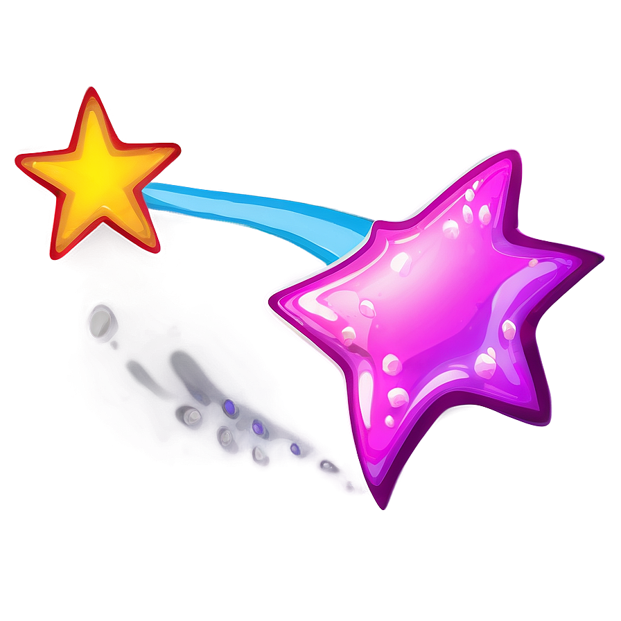 Magical Shooting Star Fantasy Png Bhb13