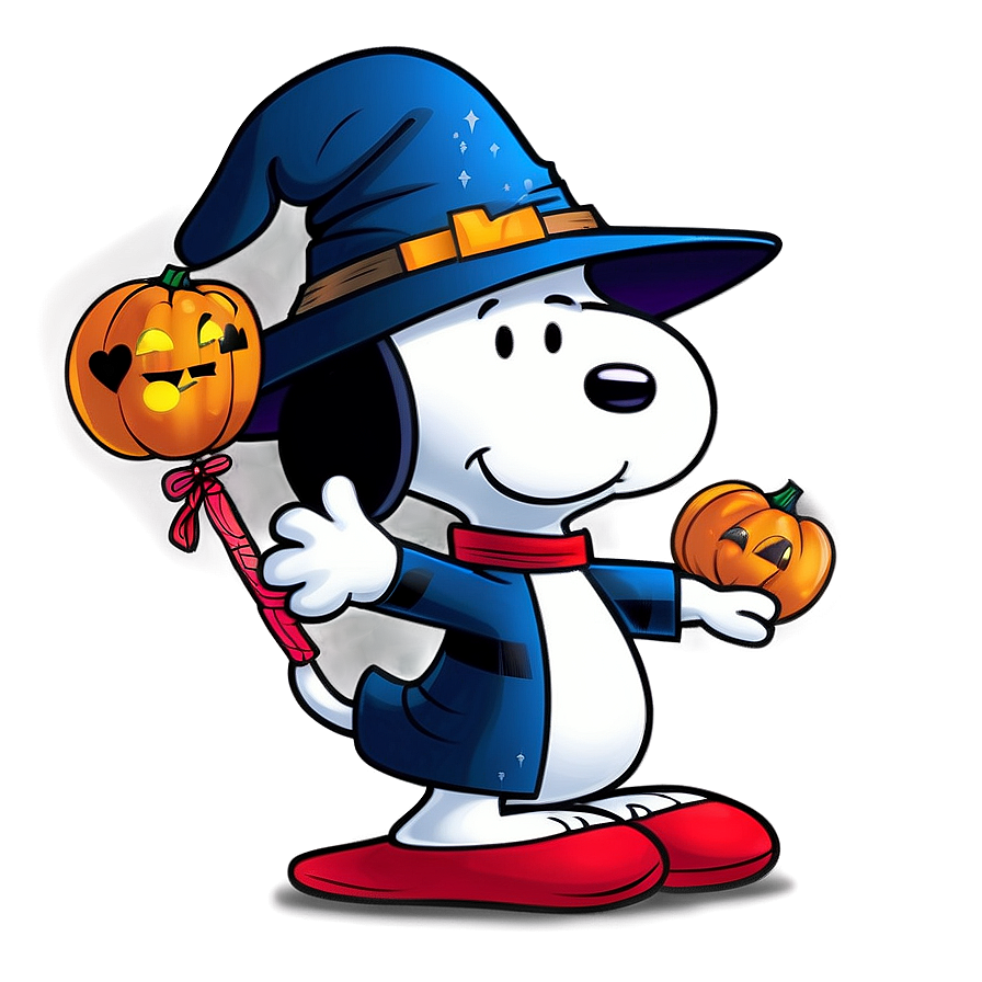 Magical Snoopy Halloween Png Yid