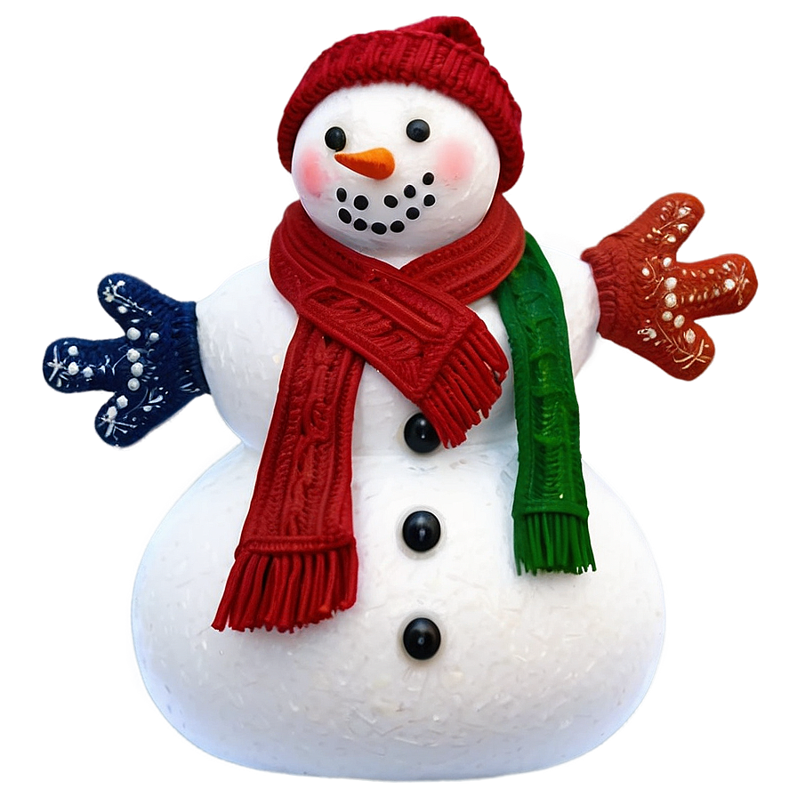 Magical Snowman At Night Png 48