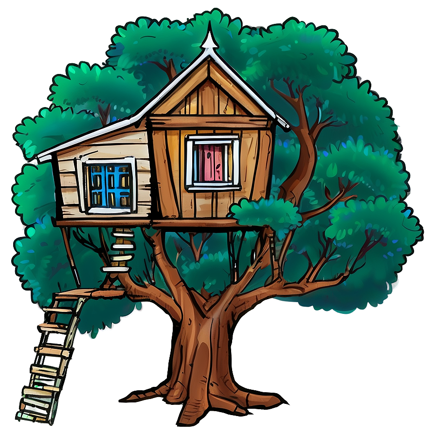 Magical Tree House PNG 84 PNG image with a transparent background, free high-resolution download