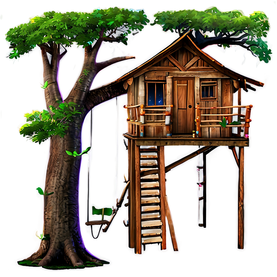 Magical Tree House PNG ton PNG image with a transparent background, free high-resolution download