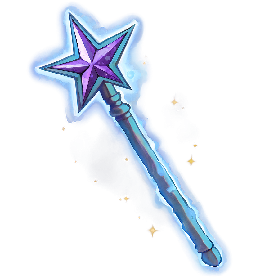 Magical Wand Sticker Png 86