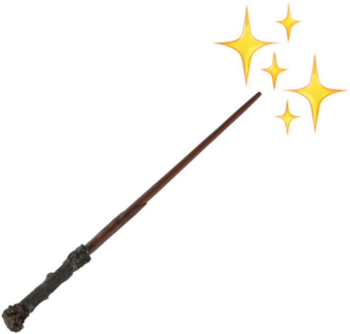 #harrypotter #magicwand #magic #wand #wizardingworld - Harry Potter Clipart Magic Wand, HD Png Download PNG image with a transparent background, free high-resolution download