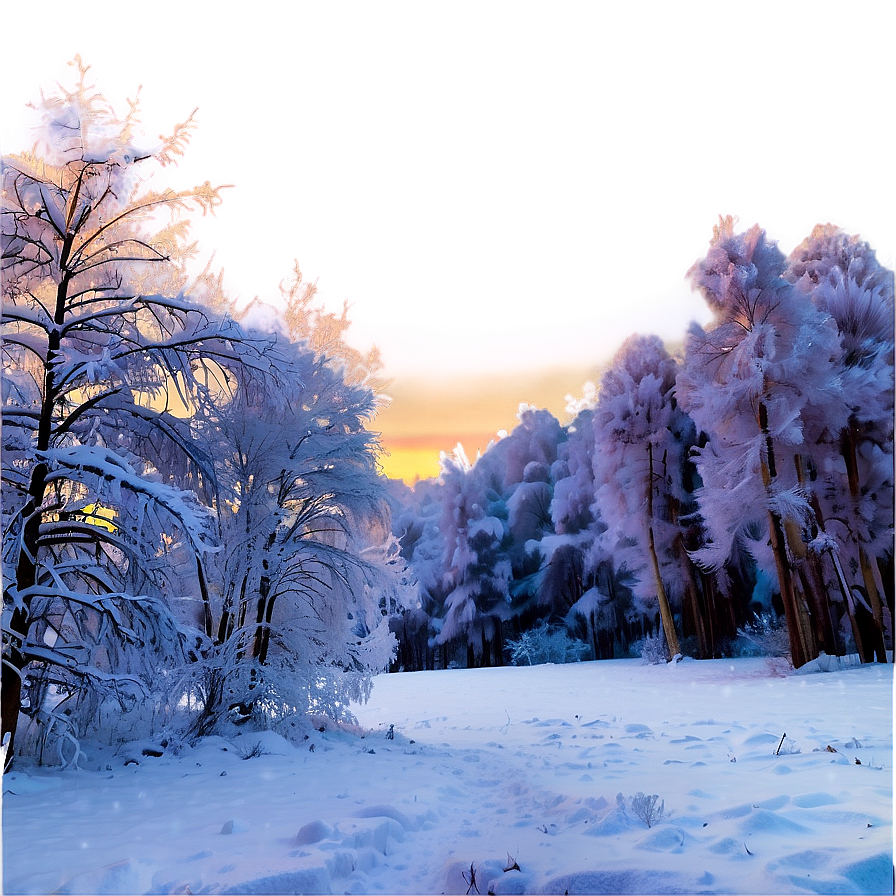 Magical Winter Landscape Picture Png 05212024