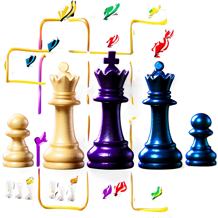 Magnetic Chess Set Pieces Png Lfq95