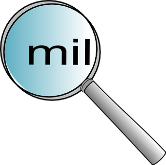 Magnifying Glass Graphic 342x340 PNG image with a transparent background, free high-resolution download