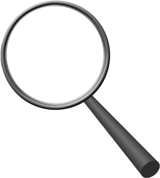 Magnifying Glass Isolated